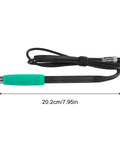 Five Hole T245 Soldering Handle For JBC Aixun Sugon Aifen I2C Precision Soldering Station with silicone grip and cable, 20.2cm length