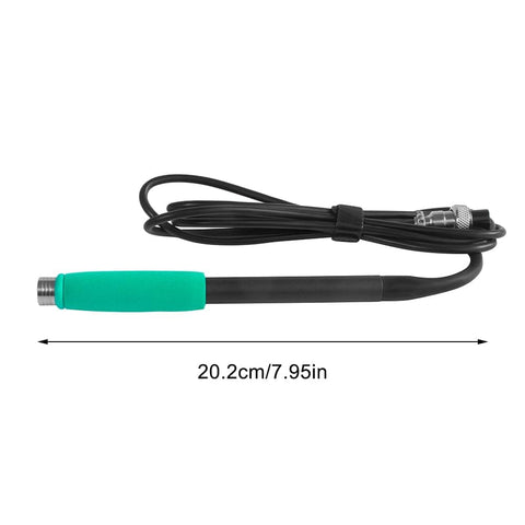 Five Hole T245 Soldering Handle For JBC Aixun Sugon Aifen I2C Precision Soldering Station with silicone grip and cable, 20.2cm length