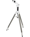 AZ5 Telescope Mount For Beginners with geared slow motion control and all-metal tripod for precise manual tracking under stars.