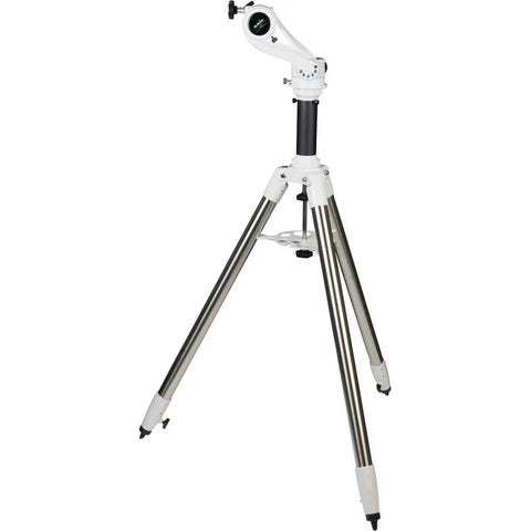 AZ5 Telescope Mount For Beginners with geared slow motion control and all-metal tripod for precise manual tracking under stars.