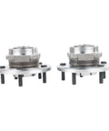Durable Wheel Bearing And Hub Assembly Replacement High Quality For Journey 2009 Through 2017 And Ram 1500 2500 3500 2014 2015 Replaces 513286 BR930700 4721010AA, showing two assemblies on white background