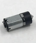 Sturdy Dc Motor 3V 5V 6V Planetary Gearbox showing metal casing and black end, ideal for rugged DIY robot builds and toy car restorations.