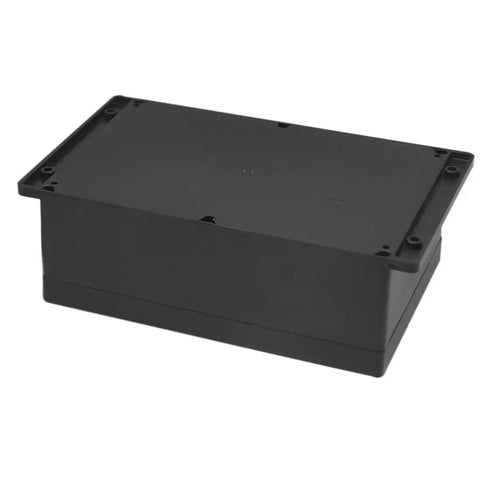 Tough As Nails Abs Plastic Junction Box IP65 Waterproof Dustproof Cover For Electrical Projects Solid Build With Secure Mounting Flaps Black 10 4 X 7 2 Inch Single Package