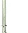 22 Inch Bath Waste And Overflow Assembly With Pull And Close Drain Plug And Two Hole Faceplate Satin Nickel Finish Durable 17 Gauge