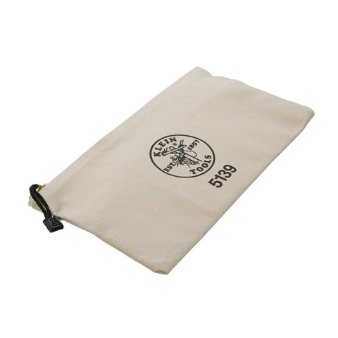 Durable Canvas Tool Pouch With Brass Zipper Closure No 10 Canvas Bag 12.5 Inch By 7 Inch By 0.7 Inch Handy Gear Holder