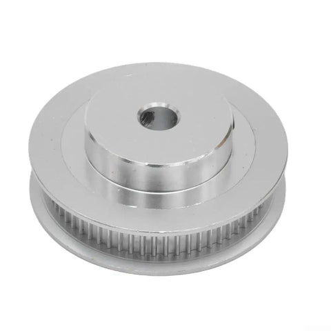Heavy Duty Timing Belt Pulley Kit With 20 And 60 Tooth Sprockets For 3D Printer Builds, 200Mm Closed Loop Belt, Aluminum Alloy Idler Wheels, 6Mm Wide Track Gear, 6.35Mm Bore Fits Rigid Print Arms, silver aluminum pulley