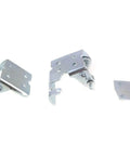 Door Hinges Set Of 2 Front Left Chrome Finish For GMC Yukon Sierra Tahoe Escalade Cadillac Escalade ESV 2000 To 2006 Replacement Pair