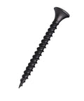 Absolute Job Site Grinders Number Eight X Two Inch Drywall And Wood Screws with black phosphate finish, coarse threads, self-tapping.