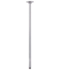 24-Inch Ceiling Mount Shower Arm With Flange Chrome Finish For Rain Shower Vibe, No-Fuss Durable Solid Metal Extension