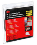 Heavy-Duty Clear Mounting Tape 3/4 in x 15 yd, 40 mil (0.040 in / 1.02 mm) Double-Sided Foam Adhesive packaging