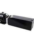 Geron 12V Dc Single Acting Hydraulic Pump With Steel Reservoir Power Unit for Dump Trailer, heavy duty, smooth performance.