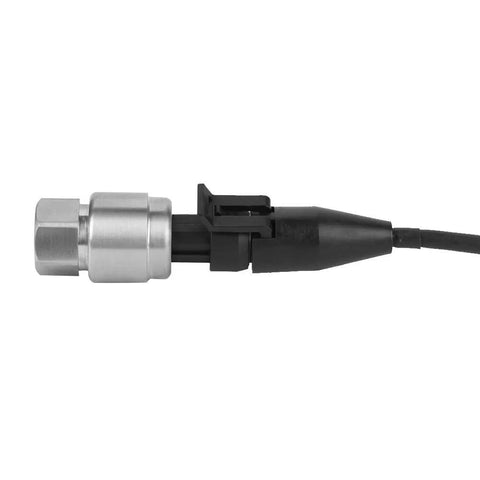 Side view of stainless steel G1/4 pressure transducer sensor with 5V output and 0.5-4.5V or 0-5V signal for industrial use