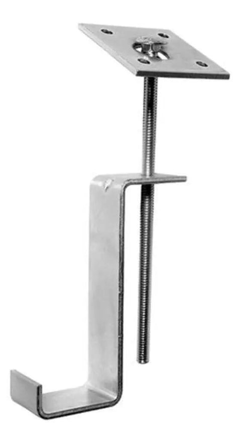 Floor Squeak Eliminator Kit With Six Adjustable Brackets Easy Install From Beneath To Tighten Subfloor Including Metal Bracket and Bolt