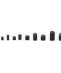 300 Piece Stainless Steel Hex Socket Set Screws Kit M3 To M8 With Storage Box Multipurpose Rust Resistant Fasteners For DIY Repairs