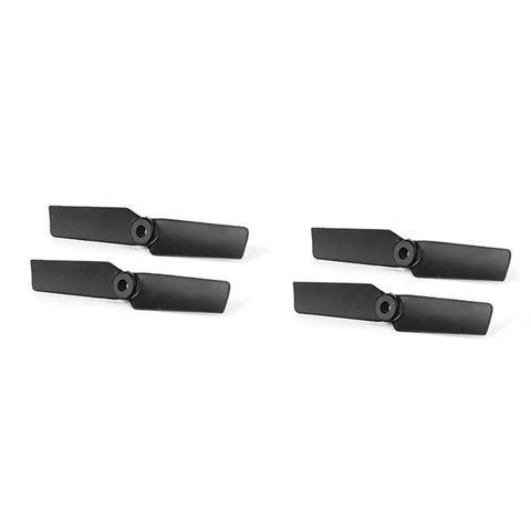Tail Blade Set For M1 RC Helicopters Black OSHM1015 Beefed Up Tail Rotors For Enhanced Performance Durable Heli Parts