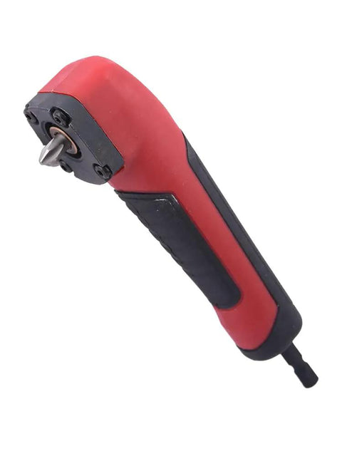 Red 90 Degree Right Angle Drill Attachment For Electric Screwdrivers Corner Socket Adapter For Tight Spots