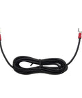 LcyLFH Phonograph Turntable Ground Wire for Magnetic Cartridge, 5 Ft Technic Spade Lugs with red tips for vintage audio gear.