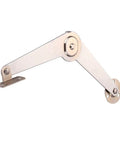 Two Piece Adjustable Cabinet Hinge Set For Heavy Duty Doors Lift Support With Quiet Smooth Operation Zinc Alloy Construction