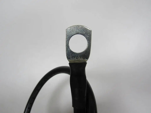 Rock Solid Heavy Duty Battery Cable Big Three Upgrade Harness With Military Grade Terminals end view with lug for Jeep Wrangler TJ.