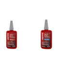 Automotive Threadlockers 271 And 242 Set Pro Grade High Strength And Medium Strength Anaerobic Adhesives For Engine Work Heavy Duty And All Purpose Works On All Metals Red And Blue 36 Milliliter Bottles