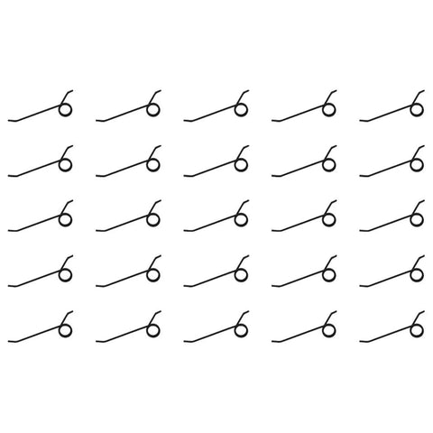 Rake Tooth Replacement Wire For Hay Rakes 21 25 And 36 Heavy Duty 262 Wire With 7.25 Inch Tine Length And 1.937 Inch Tooth Coil