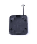 Rear Bumper Tow Hook Cover Cap for Toyota C-HR 2018 2019 2020, unpainted plastic underside with attachment clips visible.