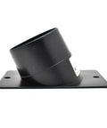 Shop Ready 4 Inch Universal Dust Port Adapter For Jointers And Band Saws Pre Drilled Mounting Holes fits standard 4 inch hoses, heavy duty ABS plastic design.