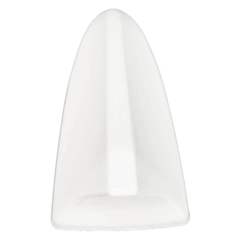 Slick Fin Antenna Cover For Optima 2014-2020, Sonata 2015-2019 And G80 2015-2017 Without Sunroof White, front view