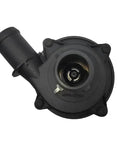 Solid Electric Water Pump For Buick Chevy Bolt Smooth Engine Cooling 12 Volt Plug And Play Replacement 13592753 top view showing design details.