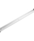 Pro Grade Rock Solid Aluminum Extrusion Profile Featuring T Track Slot Guide And Linear Rail Hardware for automation jigs, top view.
