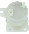 Top view of Power Steering Reservoir With Cap Fits Ford F150 2004 2008 Expedition 2002 2006 Lincoln Mark LT 2006 2008 Replacement Part 3R903 5L3Z3A697AA High Quality Direct Fit Durable Material For Ford Trucks
