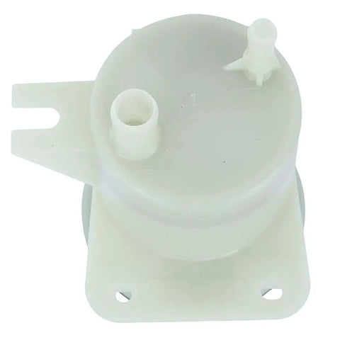 Top view of Power Steering Reservoir With Cap Fits Ford F150 2004 2008 Expedition 2002 2006 Lincoln Mark LT 2006 2008 Replacement Part 3R903 5L3Z3A697AA High Quality Direct Fit Durable Material For Ford Trucks