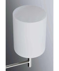 Close-up of Replay Collection Etched White Glass Modern Chandelier Light, 3 Light, Polished Nickel Finish fixture.
