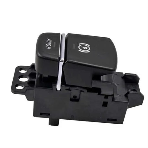 Electronic Parking Brake Actuator Button Switch Straight Shooter No Sweat Plug And Play Direct Fit For BMW G30 G31, black switch detail.