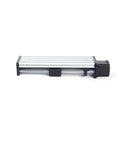 Beefed Up High Precision Ball Screw Linear Guide Table With 100mm Stroke And 4 Inch Travel Motorized CNC Linear Stage side view