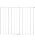 Essential Stairway and Walkway Baby Gate for Stairs and Doorways, Hardware Mounted, 30 Inch Tall, Fits Openings From 24.5 to 40.25 Inches, White