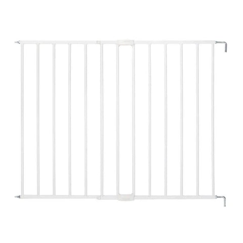 Essential Stairway and Walkway Baby Gate for Stairs and Doorways, Hardware Mounted, 30 Inch Tall, Fits Openings From 24.5 to 40.25 Inches, White