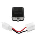 Plug And Play 2 Pin Adjustable LED Flasher Relay For Motorcycles And Scooters Hyper Flash Turn Signals 12V Electronic Flasher Kit