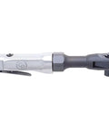 Half Inch Air Ratchet Wrench With Aluminum Housing, 150 RPM, 13-70 Nm Torque, side profile view
