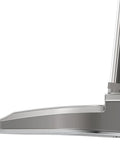 Side view of HB Soft 2 Putter with Speed Optimized Face and Dynamic Groove Milling, 34 Inch Right Hand Oversized Grip, Silver Finish