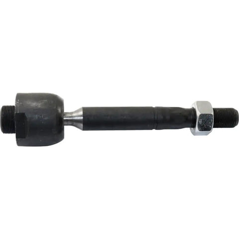 Close-up of a tie rod end from Front Suspension Kit With 4 Control Arms And 4 Tie Rod Ends For Toyota Tundra And Sequoia 2007 To 2019 Non Adjustable With Ball Joints And Rubber Bushings Front Left Right Upper Lower Heavy Duty Performance