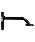 Side view of Heavy-Duty Bow Mount Anchor For Shallow Water Deployment, Marine-Grade Aluminum Deck Mount With Black Powder Coat.