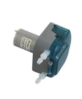 1250 Milliliters Per Minute Peristaltic Pump With Flip Top Head For Coffee And Syrup Transfer 12V Or 24V DC Compact Blue