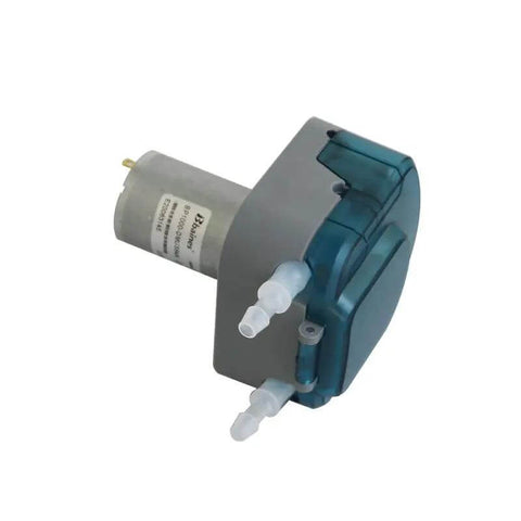 1250 Milliliters Per Minute Peristaltic Pump With Flip Top Head For Coffee And Syrup Transfer 12V Or 24V DC Compact Blue