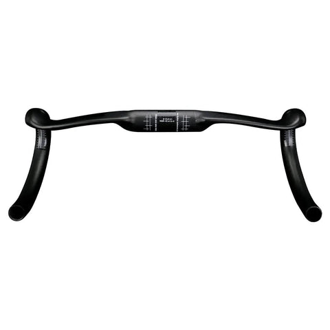 Carbon Fiber Aero Road Bike Drop Bars 31.8mm 400 420 440mm Slick Lightweight UD Matte Black Handlebar With 130mm Drop And 80mm Reach