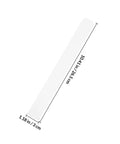 2 Pack White Plastic Drawer Slides For Kitchen Cabinets And Drawers, Plug And Play Easy Install, Heavy Duty, Smooth Glide Tracks
