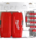Hardcore Compact Cordless 18 Volt Drill And Driver Kit With One Half Inch Chuck And Extended Run Time Battery set with red case and bits.