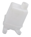 White Oil Storage Tank Reservoir for Outdoor Power Equipment Replacement, angled view, compatible with MIU802053Z525E Lawn Mower.