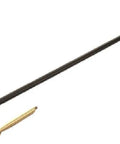 PalmSaver 50 Cal Ramrod For 27 Inch Barrel Black Replacement Muzzleloader Ramrod, easy load no-slip grip durable steel rod for quick priming