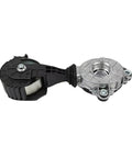 Top Notch Drive Belt Tensioner Bearing Pulley Replaces APV3628 And 11287598833 For BMW Mini Cooper R56 R55 R57 R60 showing black and metal components.